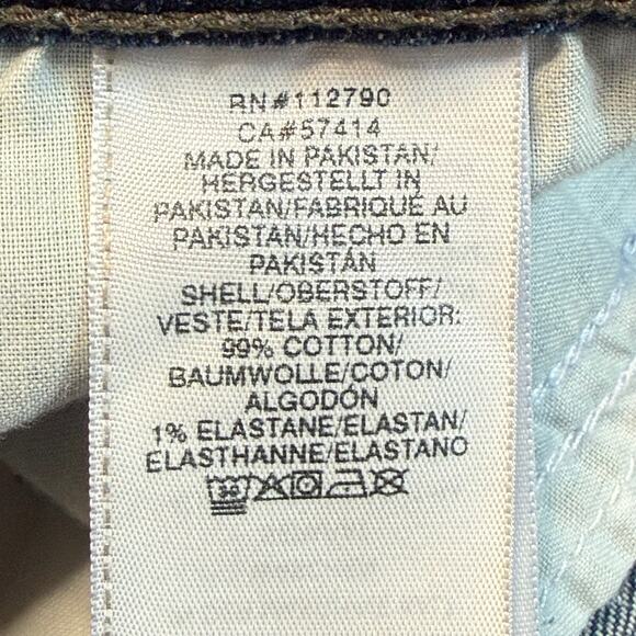 True Religion Ricky Medium Wash Blue Relaxed Straight Jeans Men's Size 40 x 24 - Picture 6 of 7